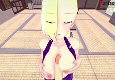 Ino Yamanaka gets a tit job and fucked in doggy style by Naruto