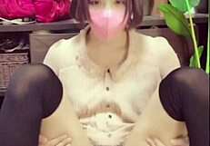 hey, check this cute cat-ear ladyboy doing solo play
