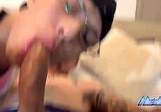 Skinny twink gets pounded in hot swap meet action