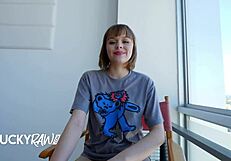 Adorable blonde Elle Loveland in intense POV fucking scenes