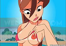 Hentai porn with naughty home animation, 5 to 9