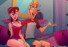 Hentai porn with naughty home animation, 5 to 9
