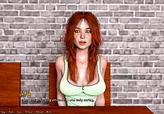 Helping the hot redhead president in Being a Dik 06