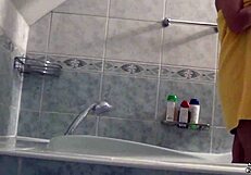 Camilla Moon's solo bathroom pleasure show