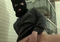 Gay piss play on the sofa with ass worship