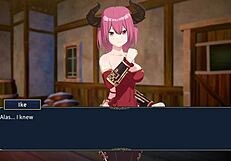 See Lina in action in this fantasy hentai game with hot sex scenes and great cumshots