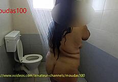 Desi bhabi's bath time frolic leads to steamy fun