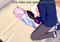 Nyanners in all her glory: a visual treat of an anime streamer