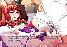 Yui, the tranny shrine maid, gets some ass fucking and anal creampie