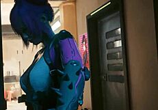 Rita Wheeler's steamy Laguna Bend scene in Cyberpunk 2077