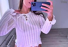 See-through clothes and natural tits in a hot Spanish haul