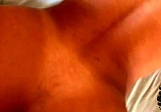 My stepbrother with an average body gives me a great massage with his cock
