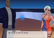 Big-boobed Livewire gets rough treatment in Unlimited DC Comics