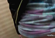 Attractive czech teen 18+ seduced and screwed pov at hypermarket