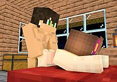 我的暗恋对象叫我放学后玩Minecraft激情后入