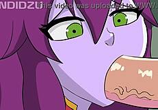 Three Yordelis in animated porn