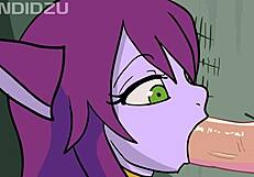 Three Yordelis in animated porn