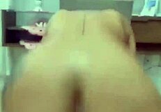 A woman with small bosom continues to have sex with her man instead of pumping breast milk