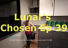 Commented gameplay of the anime-style porn game Lunars: Chosen 39