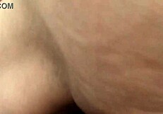 Dirty bathroom scene with an amateur couple
