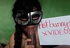 Interracial couple’s verification video with big black cock