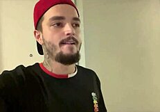 App boy goes all in with a tattooed newbie in 1 on 1 action