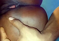 Bella Shantel has a big butt and an open vagina and she is an amateur