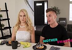 Responsible Stepmom Swaps with Wild Stepmom for Group Bang Session