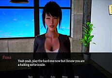 Adult visual novel with erotic content