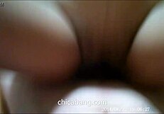 Kathy, the Mexican MILF, in action at the Faraon Motel