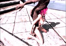 The erotic scriptures SC1:VE14 - The redhead's big tits bounce as she is fucked in a doggy style