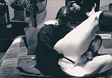 Solo gay fisting scene with anal sex and a nice cumshot