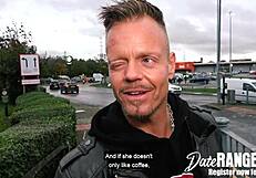 British MILF April Paisley's hardcore dating adventure on Dateranger