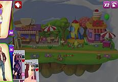 Cartas: The city of sin in this animated porn video is a place where anything goes