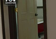 POV adventure with horny teacher and student in heels