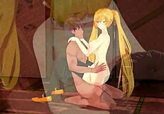 Vocaloid sexy Halloween 2021 cosplay with big tits