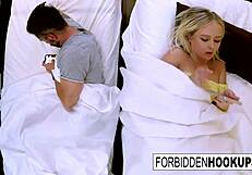 Step-siblings have their first sexual experience