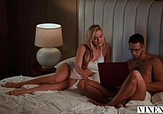 Vixen's dream girl, Blake, enjoys pleasing her partner in bed