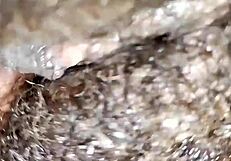 Cum soaked bed after a hot and steamy scene in the dorm room
