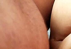 Slutty wife gets it in the ass in a car