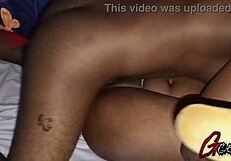 A black couple’s passionate sex session with their friend and his girlfriend