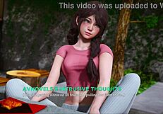 3D animated game with big-boobed women and other mature content