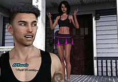 3D erotic game with PC gameplay and anime style