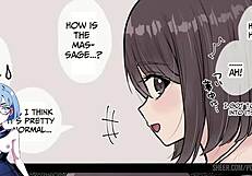 The curvaceous and naive Kokona-chan in the world of Japanese anime and manga