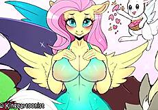 Fluttershy my little pony – tribute girl furry 2023