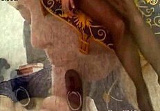 A blonde MILF gives a blow job and has sex with me