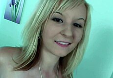 Young blonde gets her ass fucked hard in Jizzorama