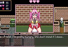 Noelle’s third attempt at playing an English game with pixel art