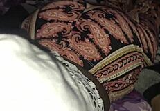 Ebony beauty gets facefucked by cuckold partner