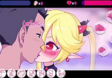 Steamy anime hentai game with elf girl pinball action